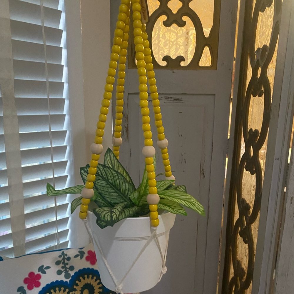 Macrame plant hanger